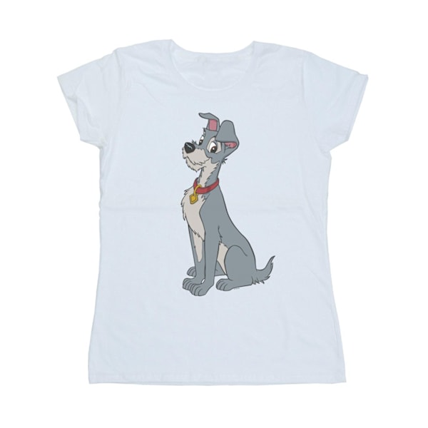 Disney Dam/Kvinnor Lady Och Lufsen Spaghetti Hjärta Bomull White S