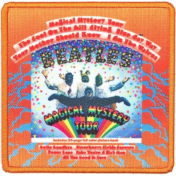 The Beatles Magical Mystery Tour Standard Iron On Patch One Siz Multicoloured One Size