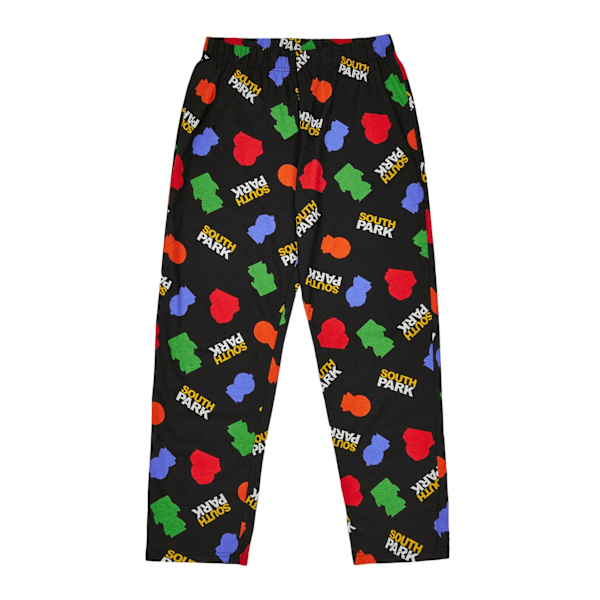 South Park herrlogotypyjamas set XXL svart/vit Black/White XXL