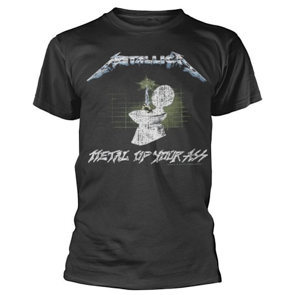 Metallica Unisex Adult Metal Up Your Ass T-Shirt XL Svart Black XL