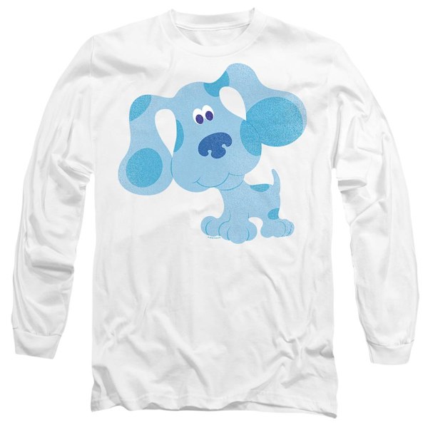 Blue´s Clues Unisex Vuxen Blue Hug T-Shirt XXL Vit White XXL
