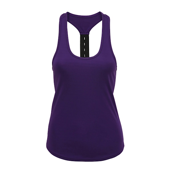 Tri Dri Dam/Dam Performance Strap Back Vest M Lila Purple M