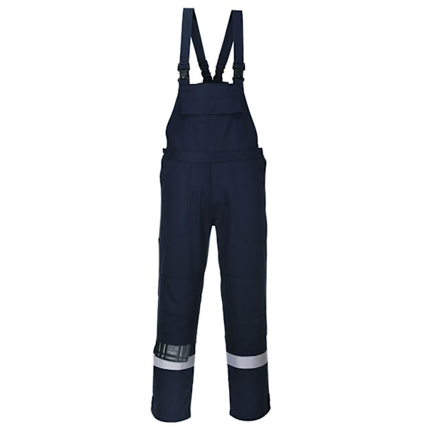 Portwest Unisex Adult Bizflame Plus Bib And Brace Trouser XL Na Navy XL