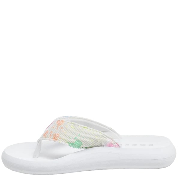 Rocket Dog Womens/Ladies Spotlight Barker Flip Flops 6 UK Vit White 6 UK