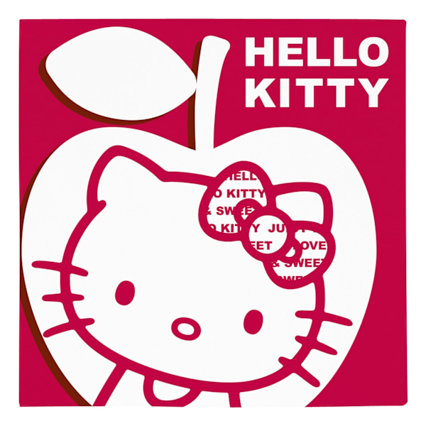 Hello Kitty Äppel Servetter (20-pack) One Size Röd/ Red/White One Size