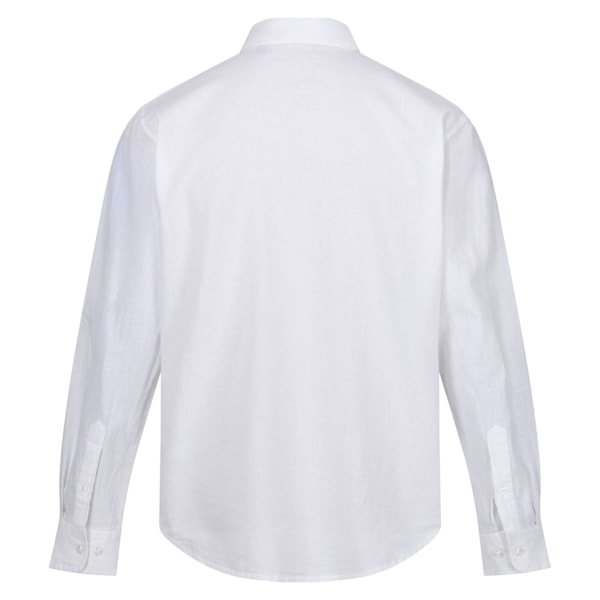 Regatta Herr Babbinswood Linneskjorta XL Vit White XL