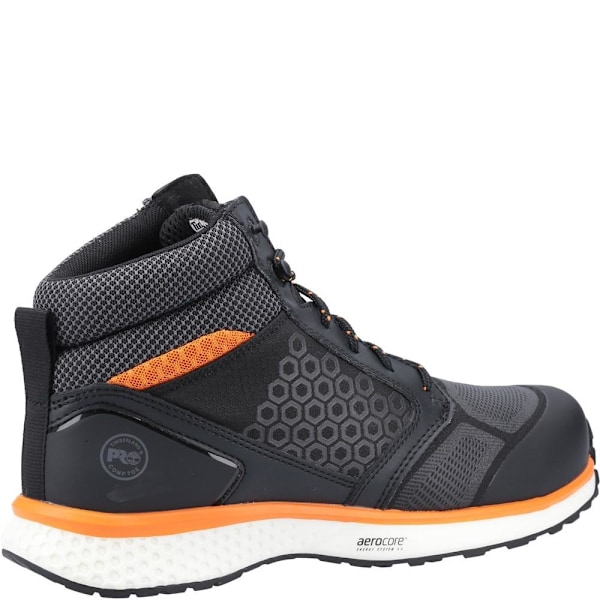 Timberland Pro Reaxion Mid Composite Safety Boots 6.5 UK B för män Black/Orange 6.5 UK