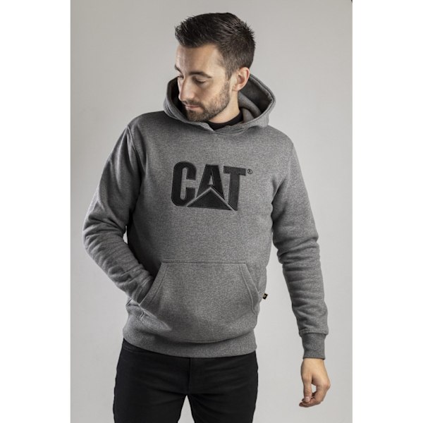 Caterpillar Trademark CW10646 Huvtröja / Herrtröjor Heather Grey Large