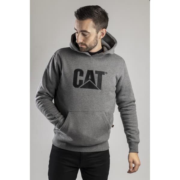 Caterpillar Trademark CW10646 Huvtröja / Herrtröjor Heather Grey Medium