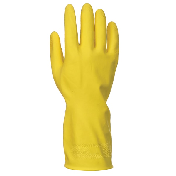 Portwest Unisex Vuxen A800 Latexhandskar (240-pack) 8 Gul Yellow 8