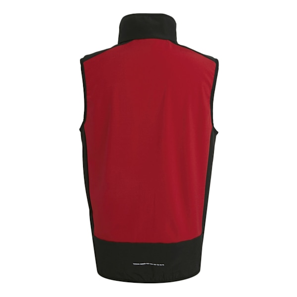 Regatta Professional Herr Colour Block Softshell Kroppsvärmare XS Classic Red/Black XS