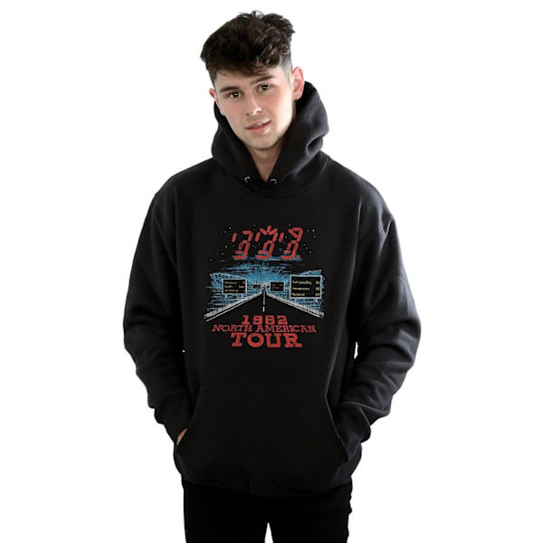 The Police Mens North American Tour Hoodie 4XL Svart Black 4XL