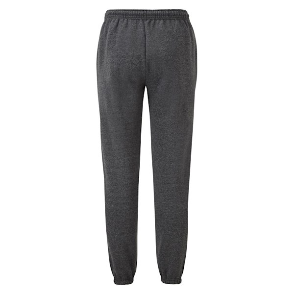 Fruit Of The Loom Herr Joggbyxor med Elastiska Muddar / Joggingbyxor Dark Heather M