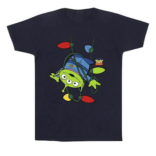 Disney Toy Story Julbelysning Aliens T-shirt XL Marinblå B Navy Blue XL