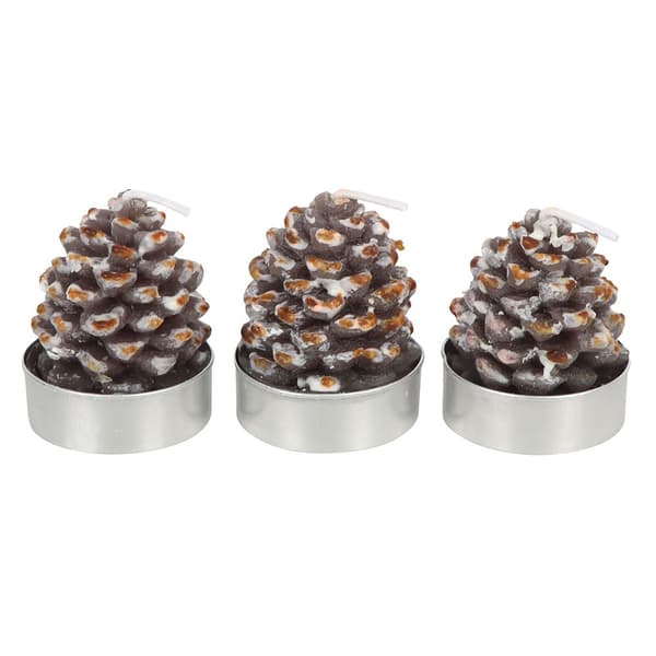 Something Different Tealight Kotteljus (6-pack) En Storlek Brown One Size