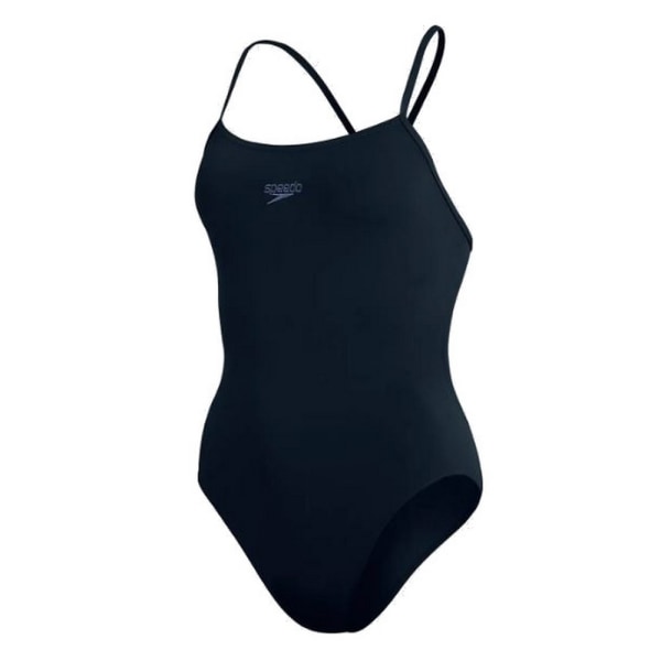 Speedo Dam/Dam Endurance+ Tunn Strap One Piece Baddräkt 8 Navy 8 UK