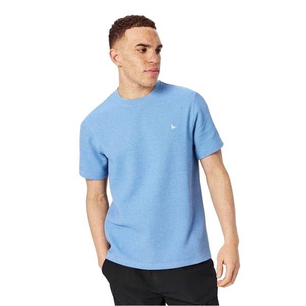 Jack Wills Herr Bubble Texturerad T-shirt S Sky Sky S