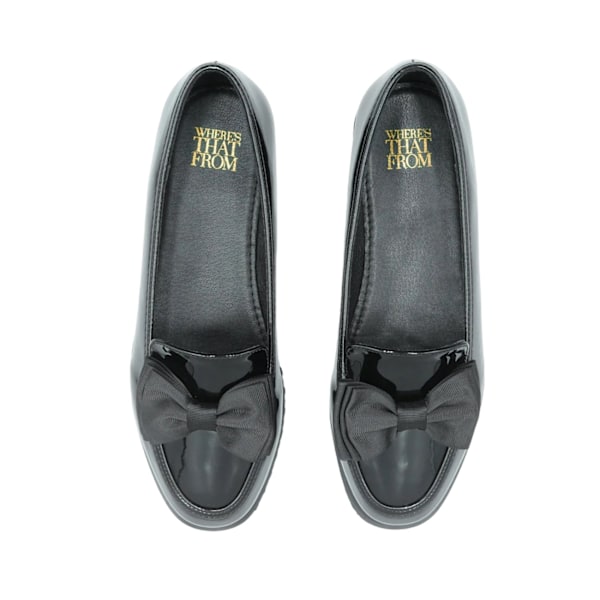 Where's That From Damskor/Damer Alpha Båge Detalj Extra Bred Loa Black 4 UK Extra Wide