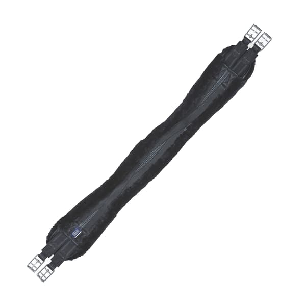 Shires Performance Elastisk SupaFleece Contour Hästgjord Black 50in