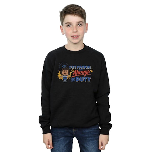 Disney Pojkar Toy Story 4 Giggle McDimples Djurpatrullen Sweatshirt Black 5-6 Years