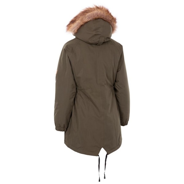 Trespass Dam/Kvinnor Celebrity Isolerad Längre Parka Dark Vine L