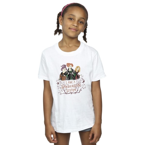 Disney Girls Hocus Pocus Sanderson Sister Bomull T-shirt 7-8 år White 7-8 Years