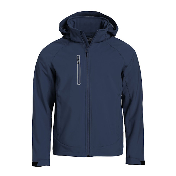 Clique Milford Softshelljacka för män 4XL Mörkblå Dark Navy 4XL