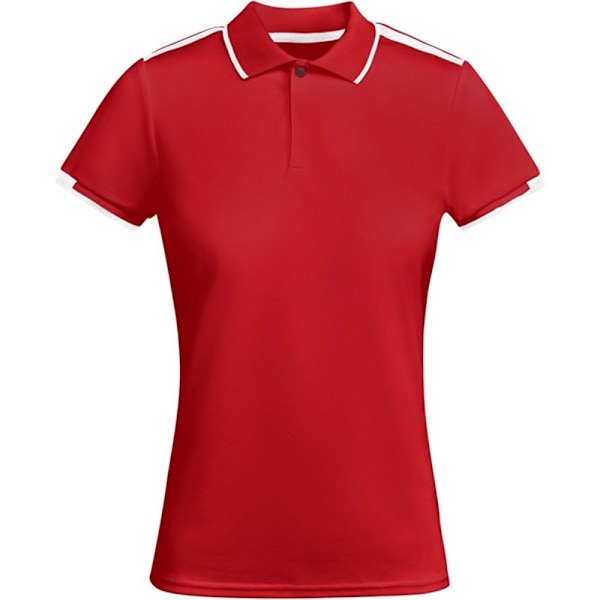 Roly Dam/Damer Tamil Kortärmad Sports Polotröja XXL Röd/Vit Red/White XXL