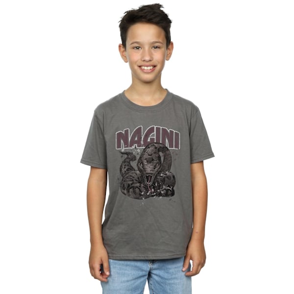 Harry Potter Boys Nagini Splats T-shirt 5-6 år Kol Charcoal 5-6 Years