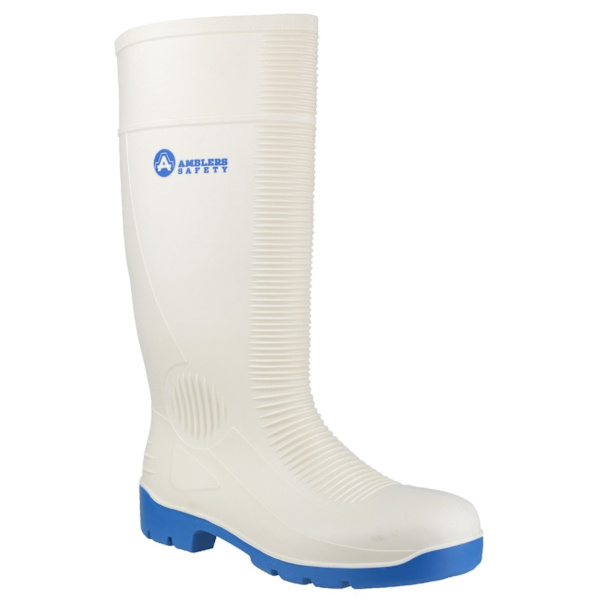 Amblers Safety Wellington FS98 / Herrstövlar 43 EUR Vit White 43 EUR