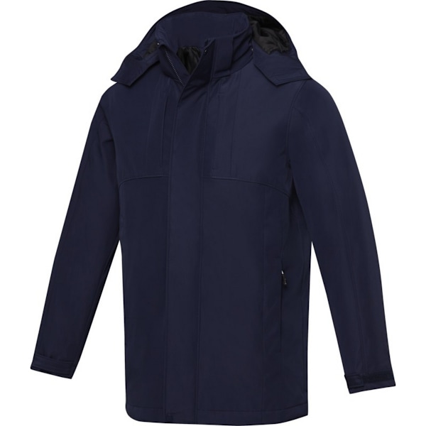 Elevate Life Mens Hardy Insulated Parka M Navy Navy M