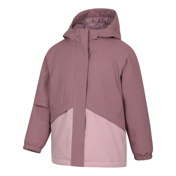 Mountain Warehouse Cyclone Vattentät Vadderad Jacka för Barn Pink 7-8 Years