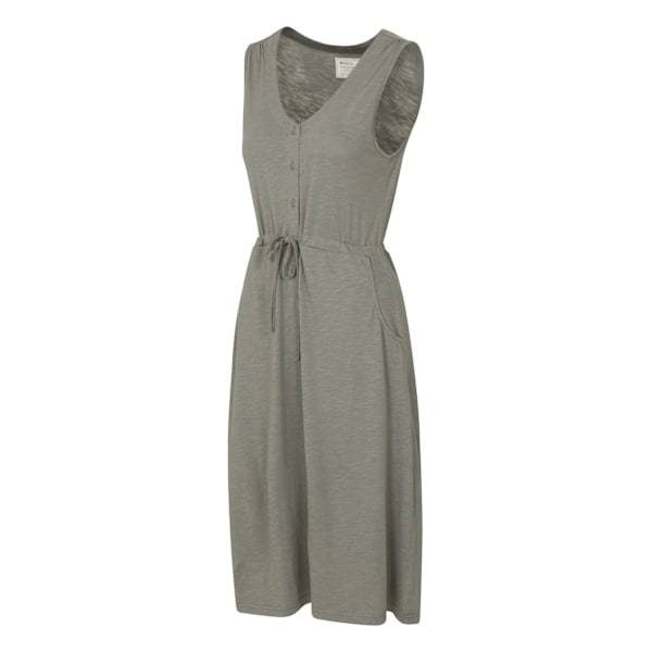 Mountain Warehouse Dam/Kvinnor Bahamas Ärmlös Klänning 10 UK Khaki 10 UK