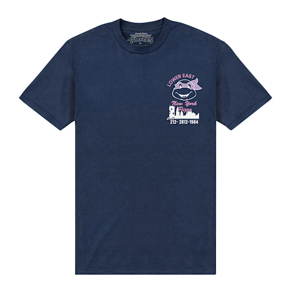 TMNT Unisex Vuxen Extra Hot T-Shirt L Marinblå Navy Blue L