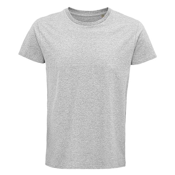 SOLS Crusader Ekologisk T-shirt Herr 4XL Gråmelerad Grey Marl 4XL