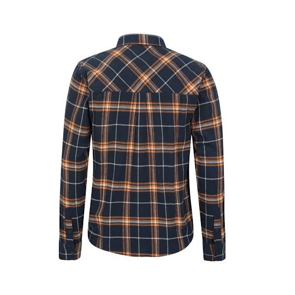 Mountain Warehouse Trace Flanell Långärmad Skjorta Herr - 4XL Br Bright Blue 4XL