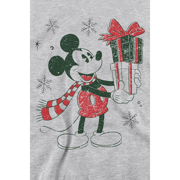 Disney Unisex Vuxen Musse Pigg Julpresent Tröja S Sport Heather S