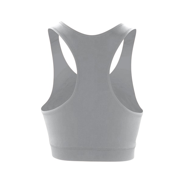 Spiro Dam/Kvinnor Softex Stretch Sport Ärmlös Crop Top S Cloudy Grey S