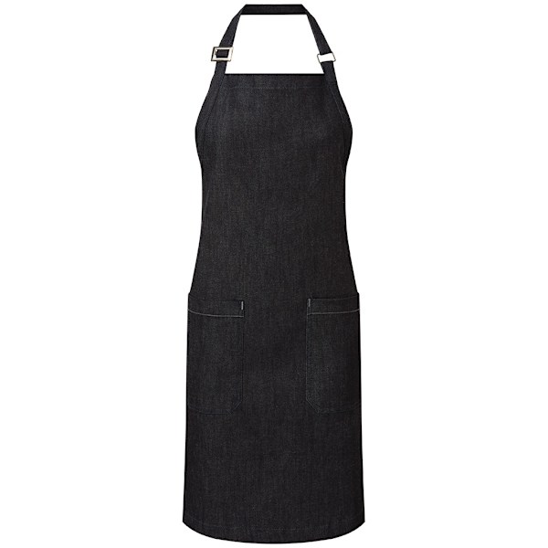 Premier Unisex Vuxen Organisk Fairtrade Certifierad Denim Förkläde På Indigo Blue One Size