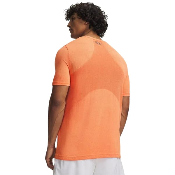 Under Armour Herr Vanish Seamless T-shirt XL Orange Orange XL