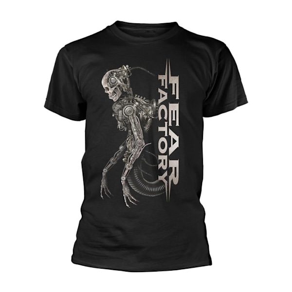 Fear Factory Unisex Vuxen Mekanisk Skelett T-shirt M Svart Black M