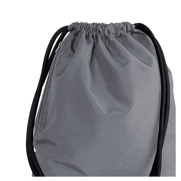 Bagbase Icon dragsnöre väska One Size Graphite/Black Graphite/Black One Size