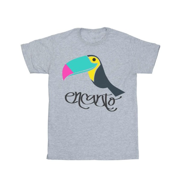 Disney Boys Encanto Toucan T-shirt 9-11 år Sports Grey Sports Grey 9-11 Years