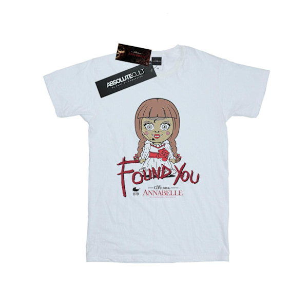 Annabelle Mens Chibi Found You T-Shirt 5XL Vit White 5XL