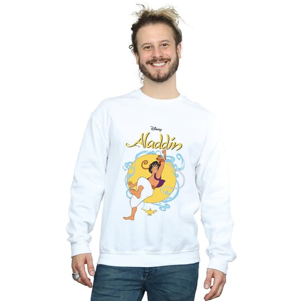 Disney Aladdin Rep Swing Sweatshirt 4XL Vit White 4XL