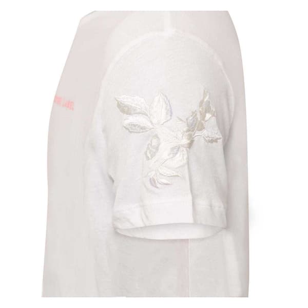 Replay Dam/Dam Label T-shirt i bomull S Vit White S