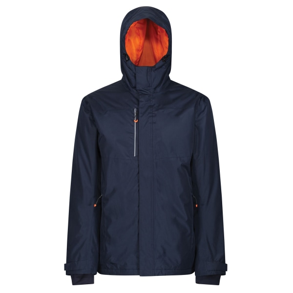 Regatta Mens Thermogen Heated Waterproof Jacket 3XL Navy/Magma Navy/Magma Orange 3XL