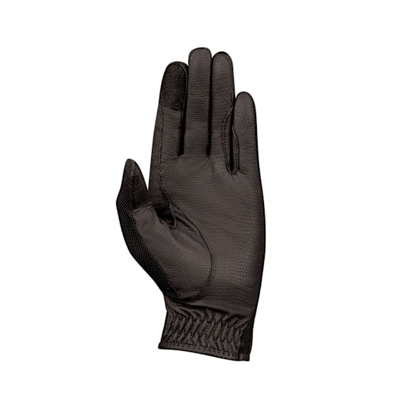 Dublin Mesh Palm Getläder Glitter Ridhandskar XS Svart Black XS