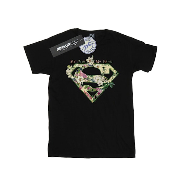 DC Comics Dam/Damer Supergirl Min Mamma Min Hjälte Bomull Pojkvän Black 4XL