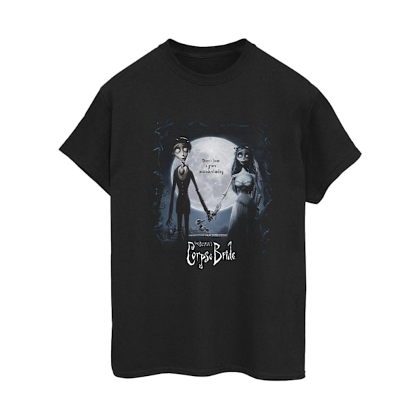 Corpse Bride Dam/Dam Poster Bomulls Boyfriend T-Shirt 3XL Black 3XL